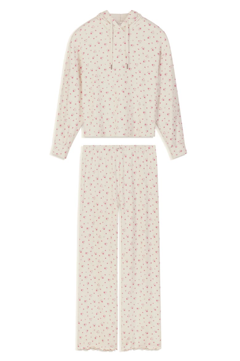 Romantic Rose 2-Piece Pajama Set, Alternate, color, H CLOUD