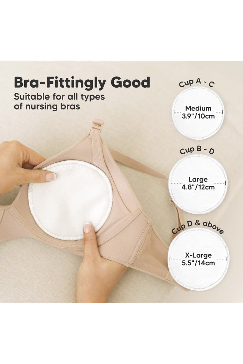 Soothe Nursing Pads, Alternate, color, Soft White