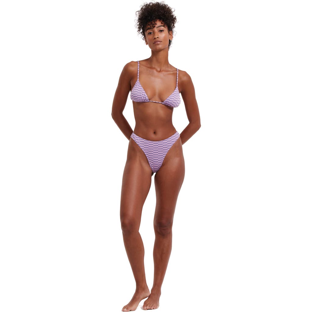 FLIRTT GOTTEX FLIRTT GOTTEX CHECK IT OUT TRIANGLE BIKINI TOP