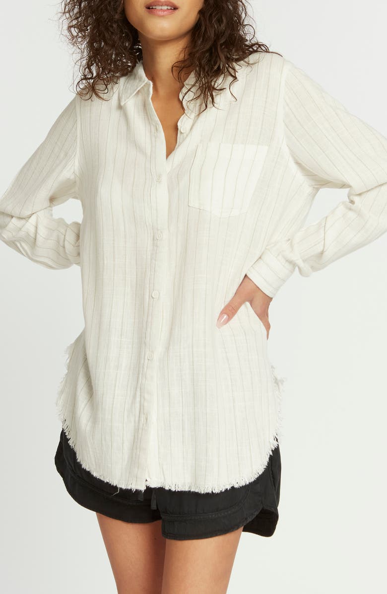 Thread & Supply Day Drifter Button-Up Tunic Shirt, Main, color,