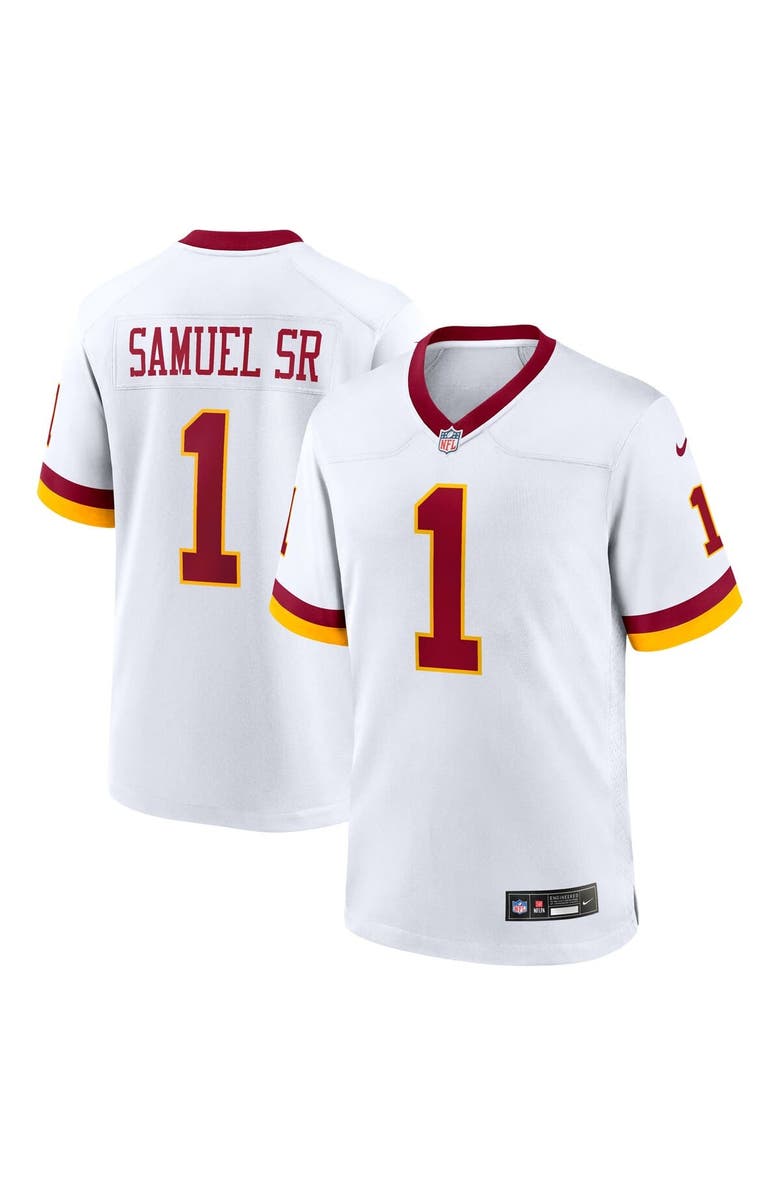 Nike Men's Nike Deebo Samuel Sr White Washington Commanders Game Super Bowl Era Jersey, Main, color, White