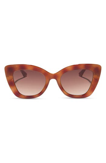 Diff 52mm Melody Sunglasses In Brown
