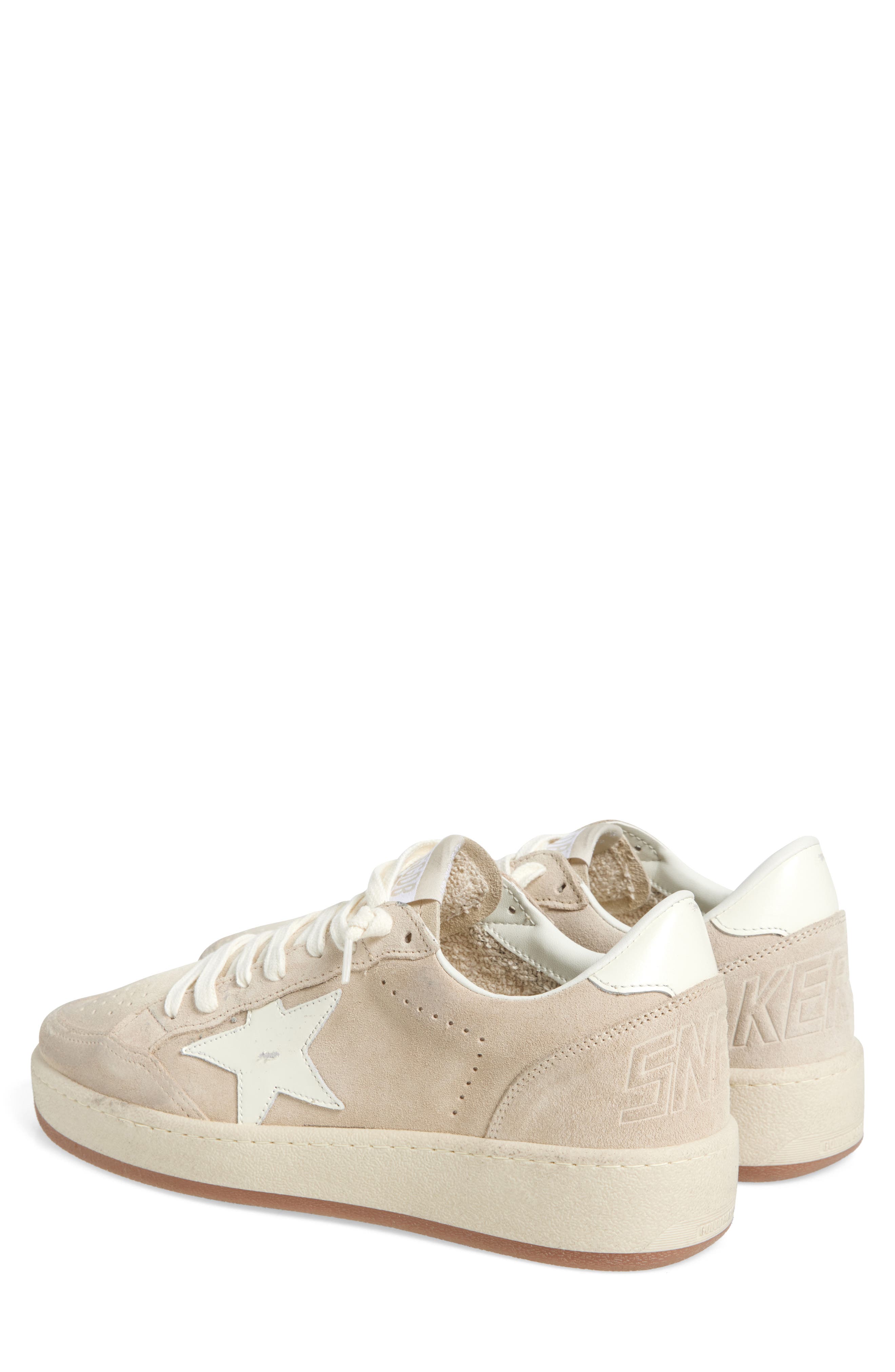 Golden Goose Ball Star 2 Low Top Sneaker, Alternate, color, Light Beige/ Milk