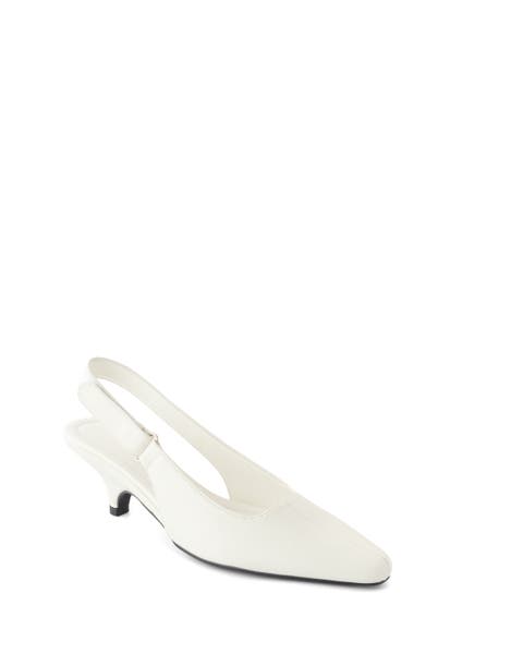 Newark Pointed-Toe Slingback Heel
