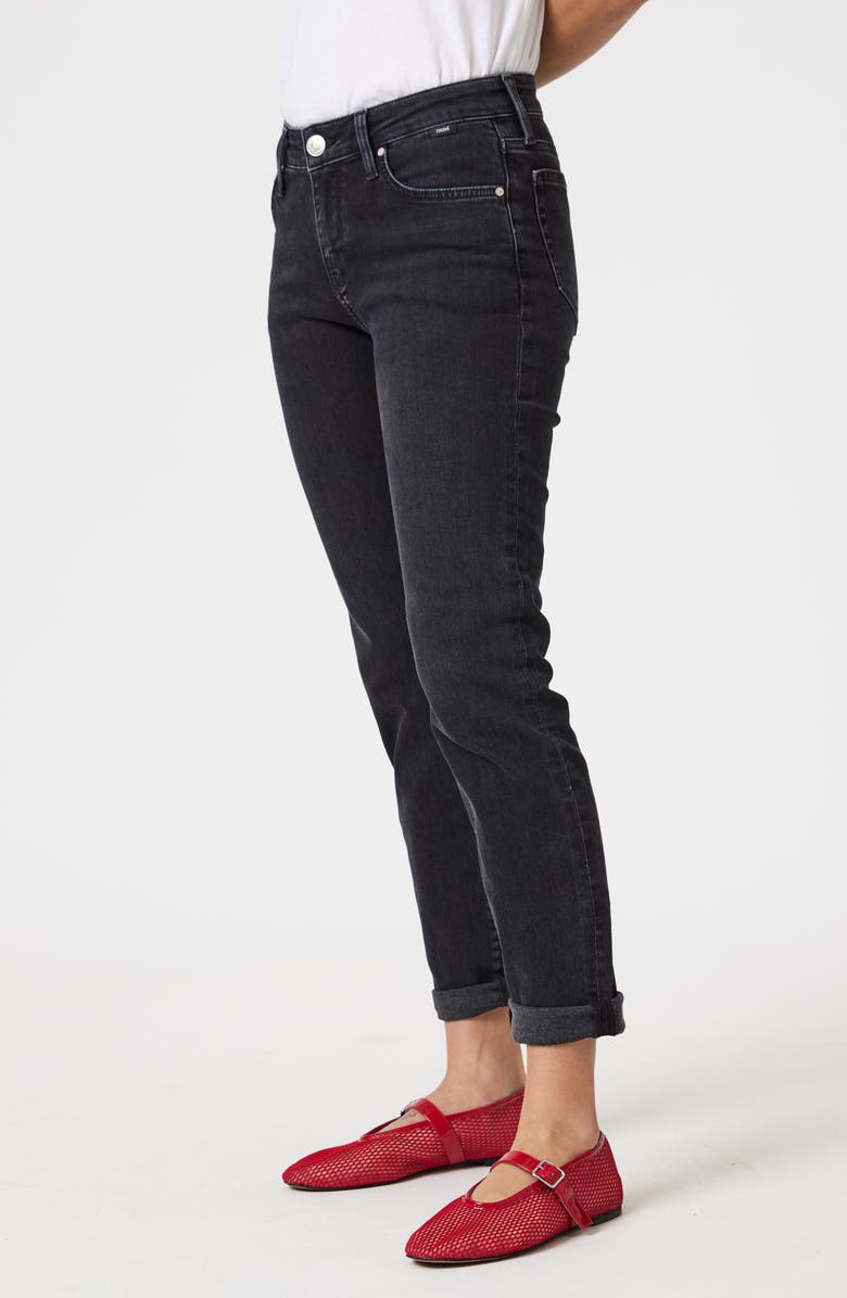 Mavi Jeans Emma Boyfriend Jeans, Alternate, color, Dark Smoke Tribeca