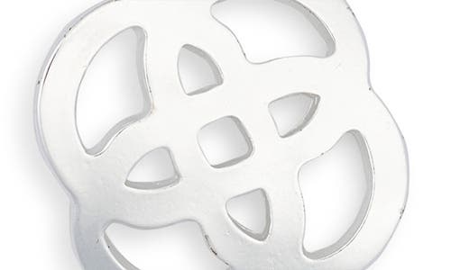 Karine Sultan Celtic Knot Statement Bracelet In Metallic