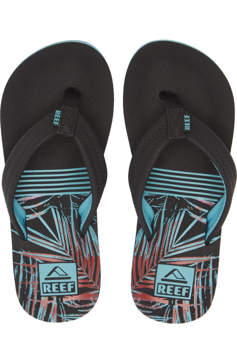 Reef Kids' Ahi Flip Flop, Main, color, Tropical Dream