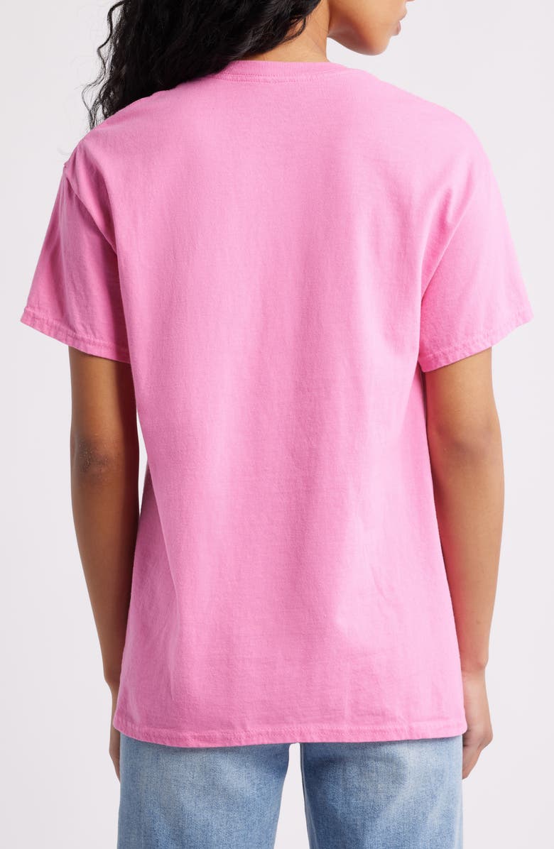 Junk Food Des Fraises Marché Cotton Graphic T-Shirt, Alternate, color, Azalea