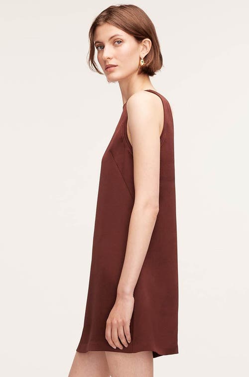 REBECCA TAYLOR REBECCA TAYLOR HEAVY SATIN SHIFT DRESS
