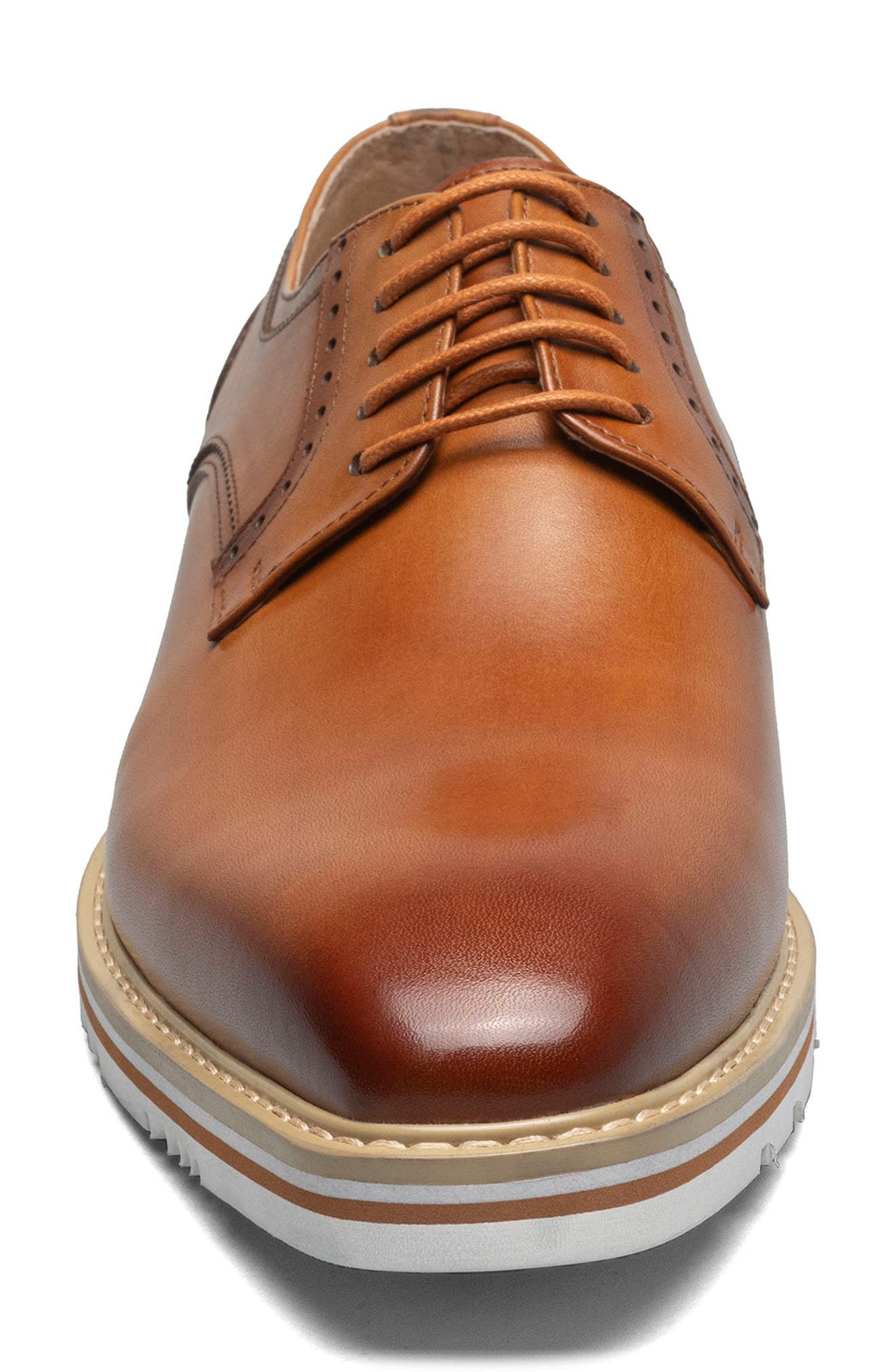 Stacy Adams Barringer Derby, Alternate, color, Tan