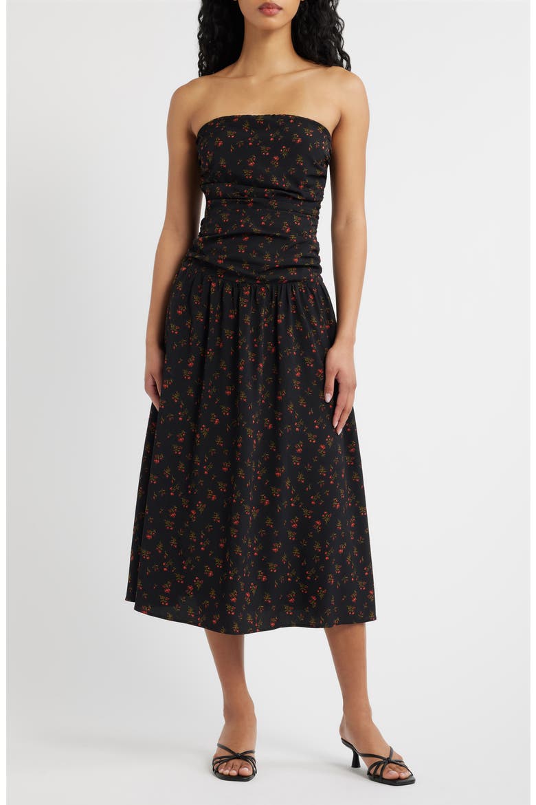 molly midi dress Molly Polka Dot Midi Dress L