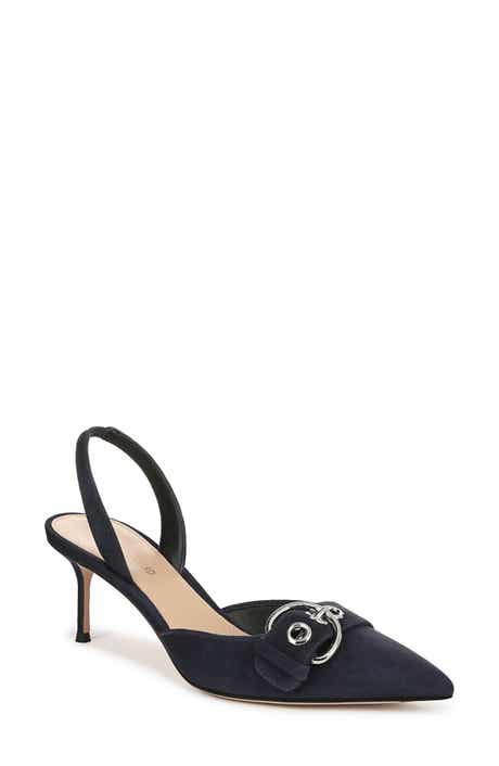 Veronica Beard Roxy Slingback Pointed Toe Pump