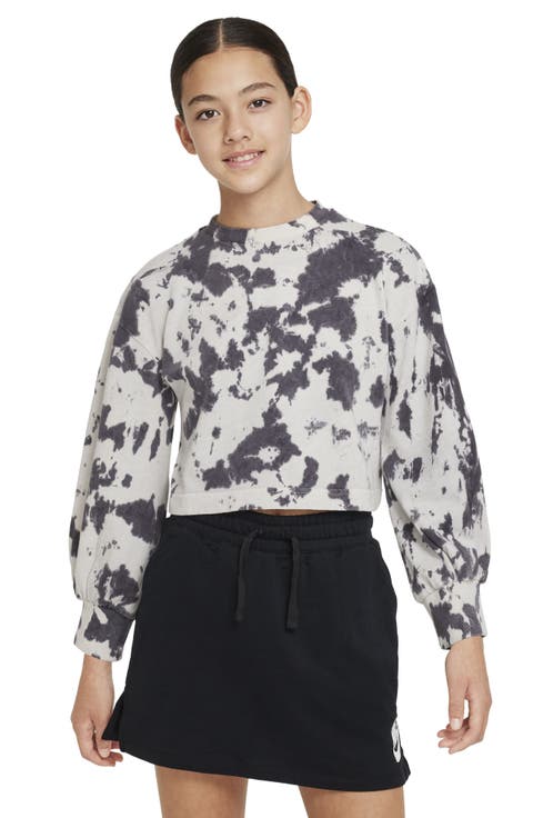 Kids' Sportswear Tie Dye Long Sleeve Cotton T-Shirt (Big Kid)