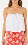 Rip Curl Oasis Floral Broderie Crop Camisole