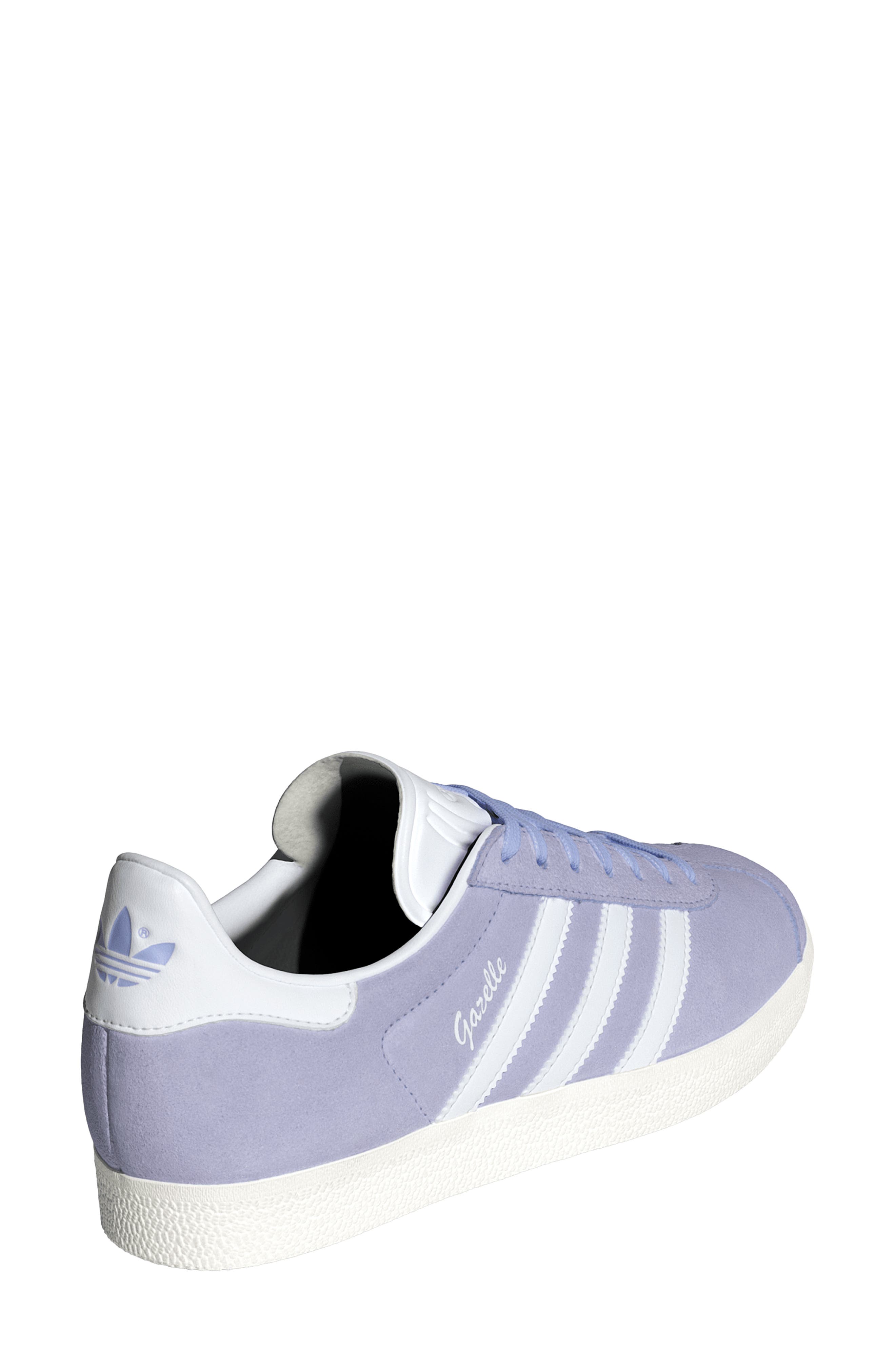 adidas Gazelle Sneaker, Alternate, color, Preloved Fig/ White/ Violet