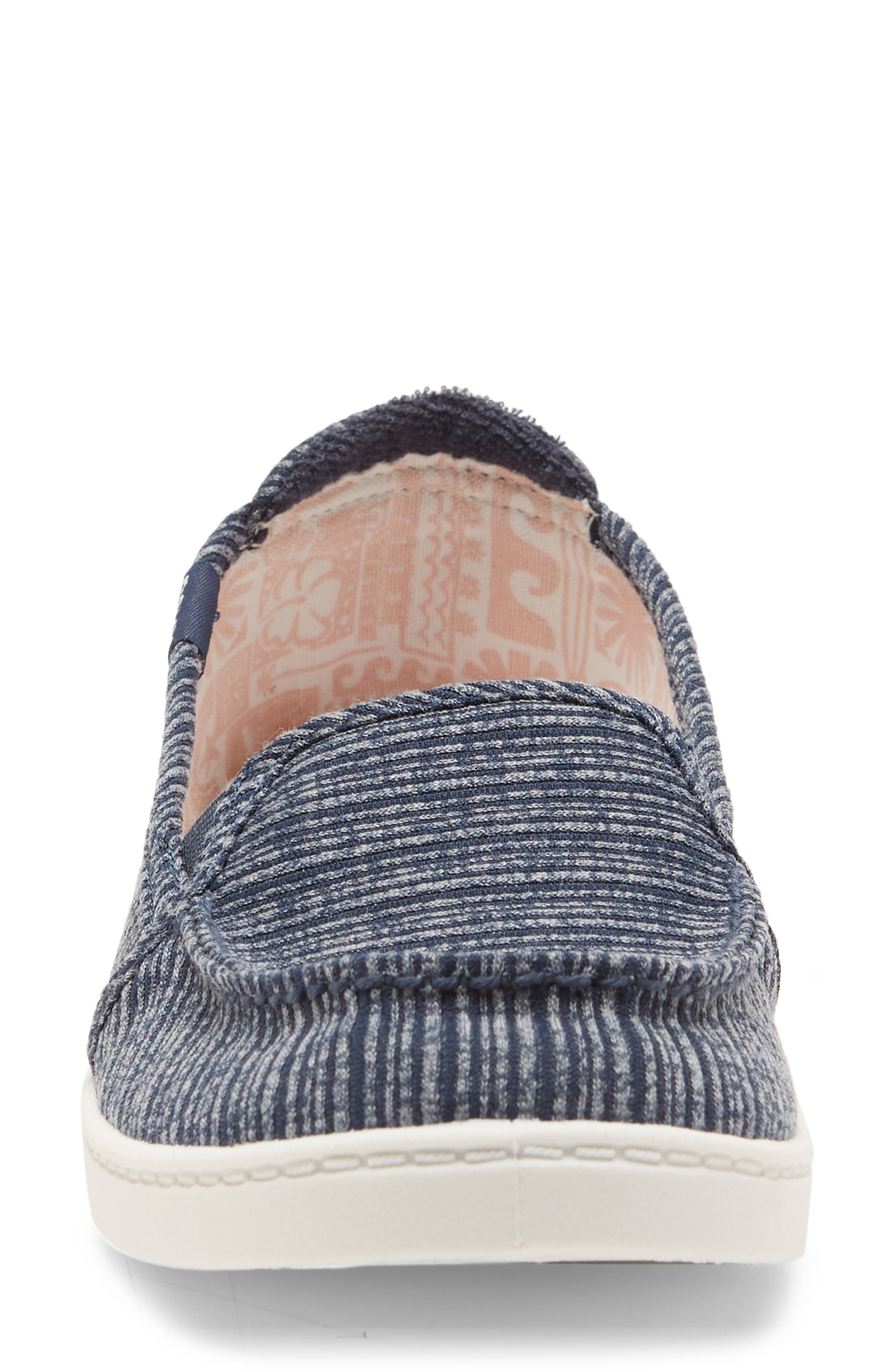 Roxy Minnow VII Slip-On Sneaker, Alternate, color, Navy