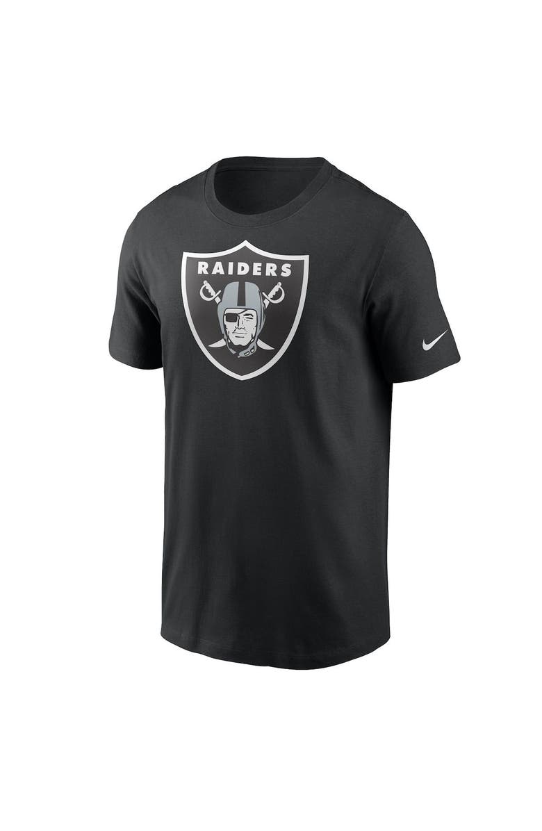 Nike Men's Nike Black Las Vegas Raiders Primary Logo T-Shirt, Alternate, color, Black