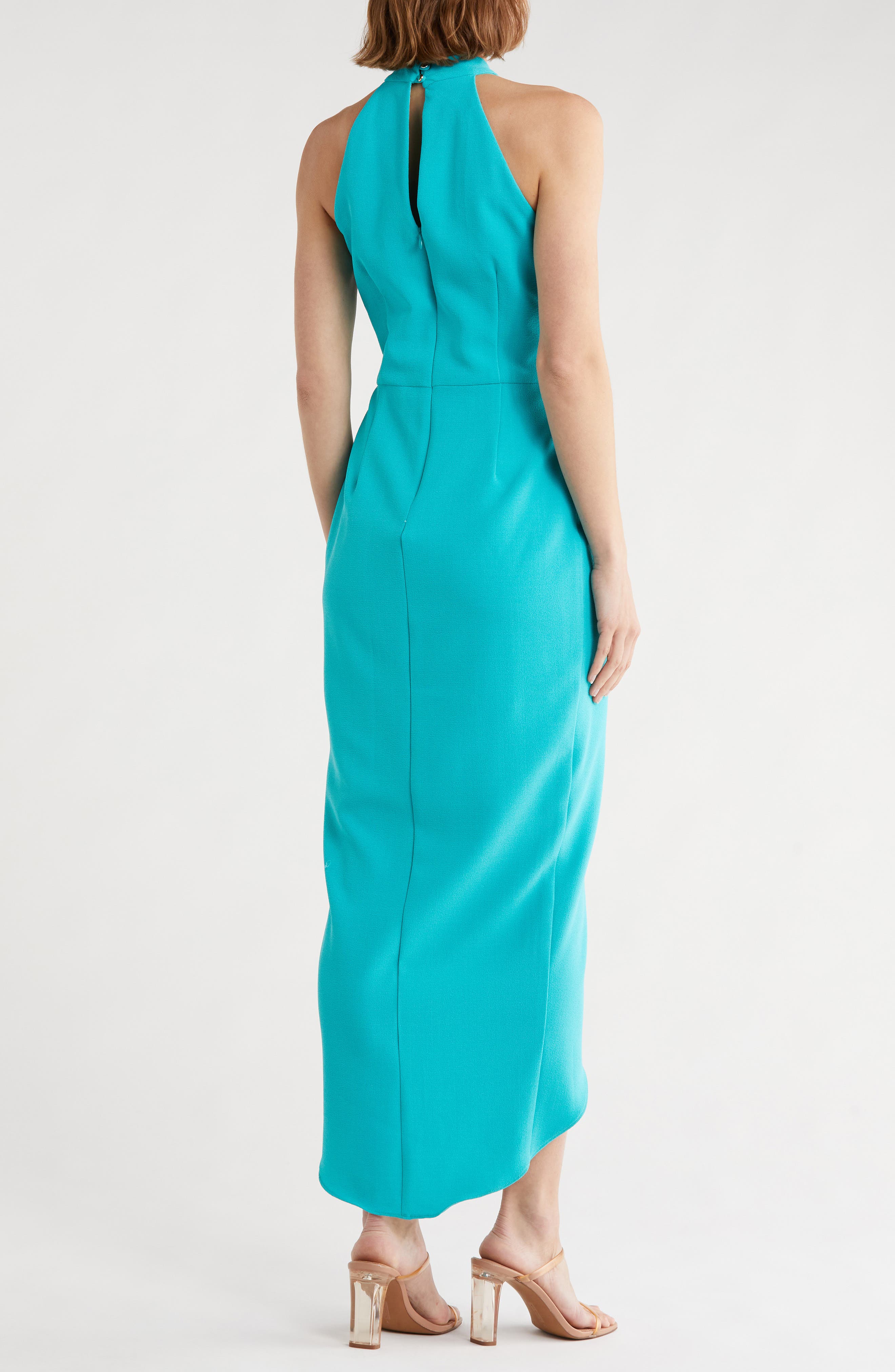 Knot Neck Halter Dress - image 4
