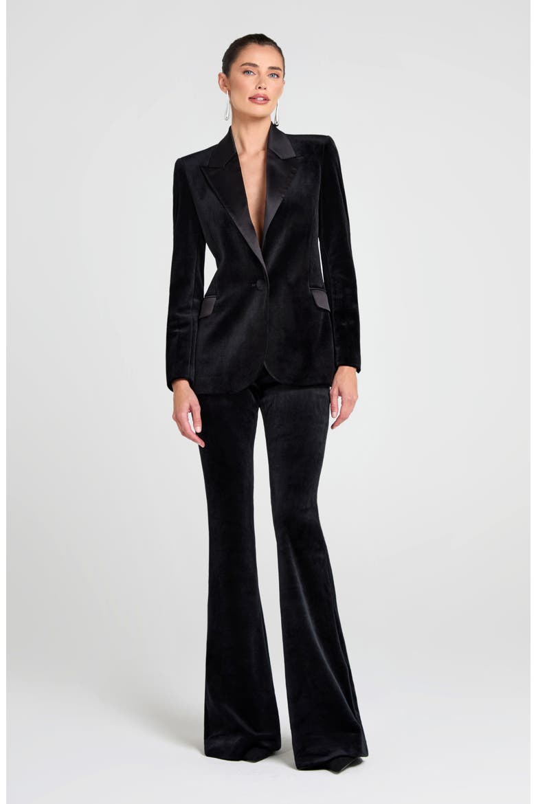 Beatrice Blazer, Alternate, color, BLACK