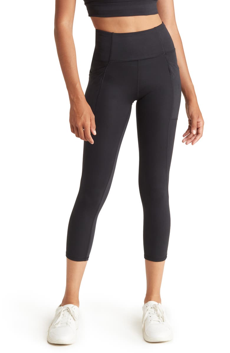 MARIKA Abigail Pocket Capri Leggings, Main, color, 