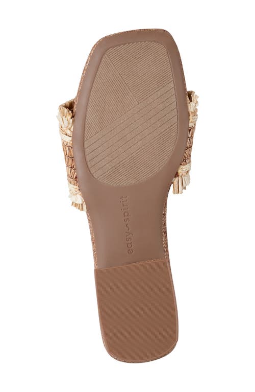 Easy Spirit Graciela Slide Sandal In Medium Brown