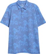 Tommy Bahama Costa Wave Twilight Canopy Seersucker Stripe IslandZone® Polo