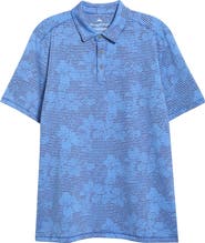 Tommy Bahama Costa Wave Twilight Canopy Seersucker Stripe IslandZone® Polo