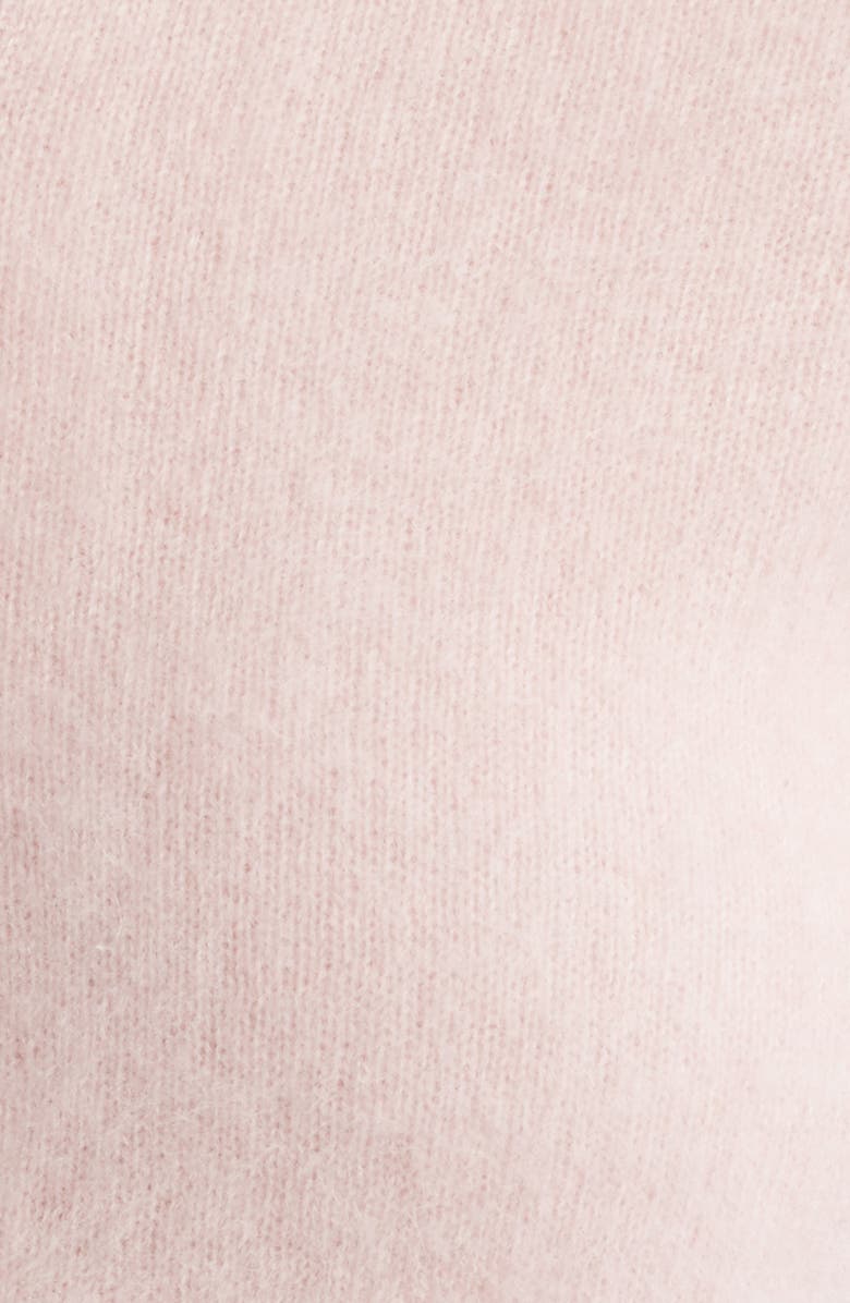 LoveShackFancy Adeanne Cashmere Cardigan, Alternate, color, Lilac