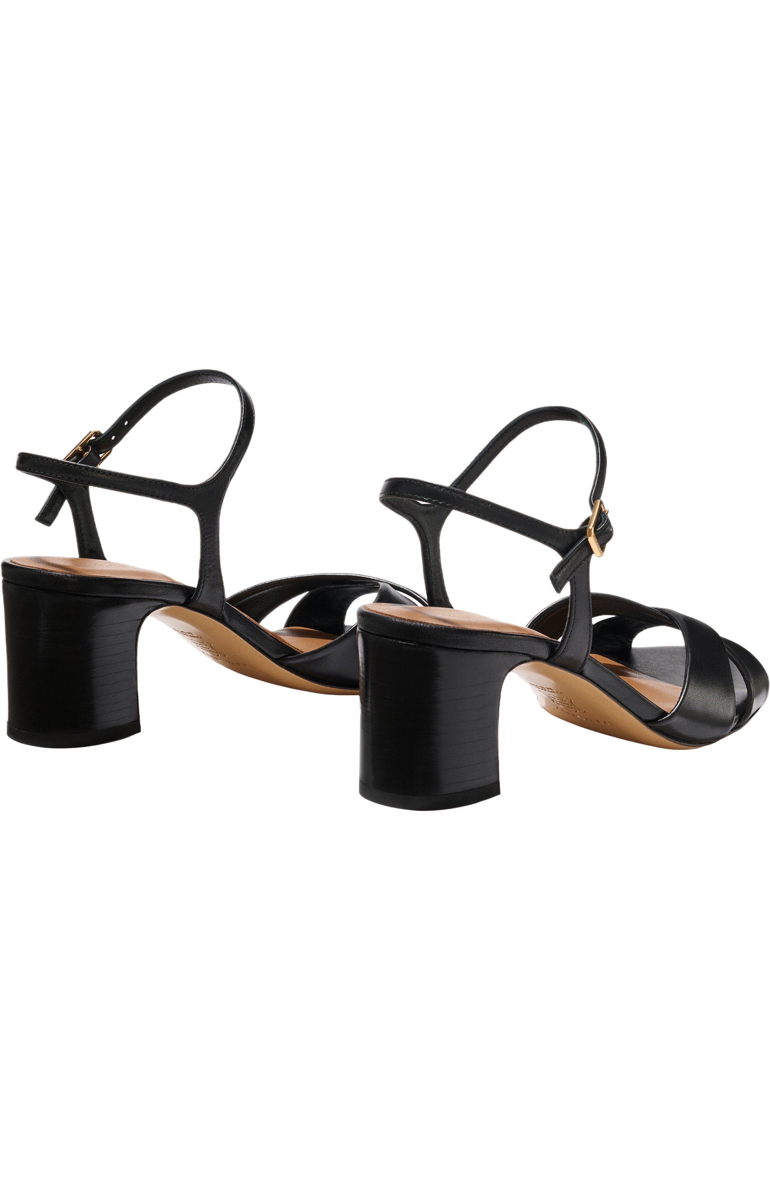 MARGAUX The Paloma Sandal, Alternate, color, Black Nappa