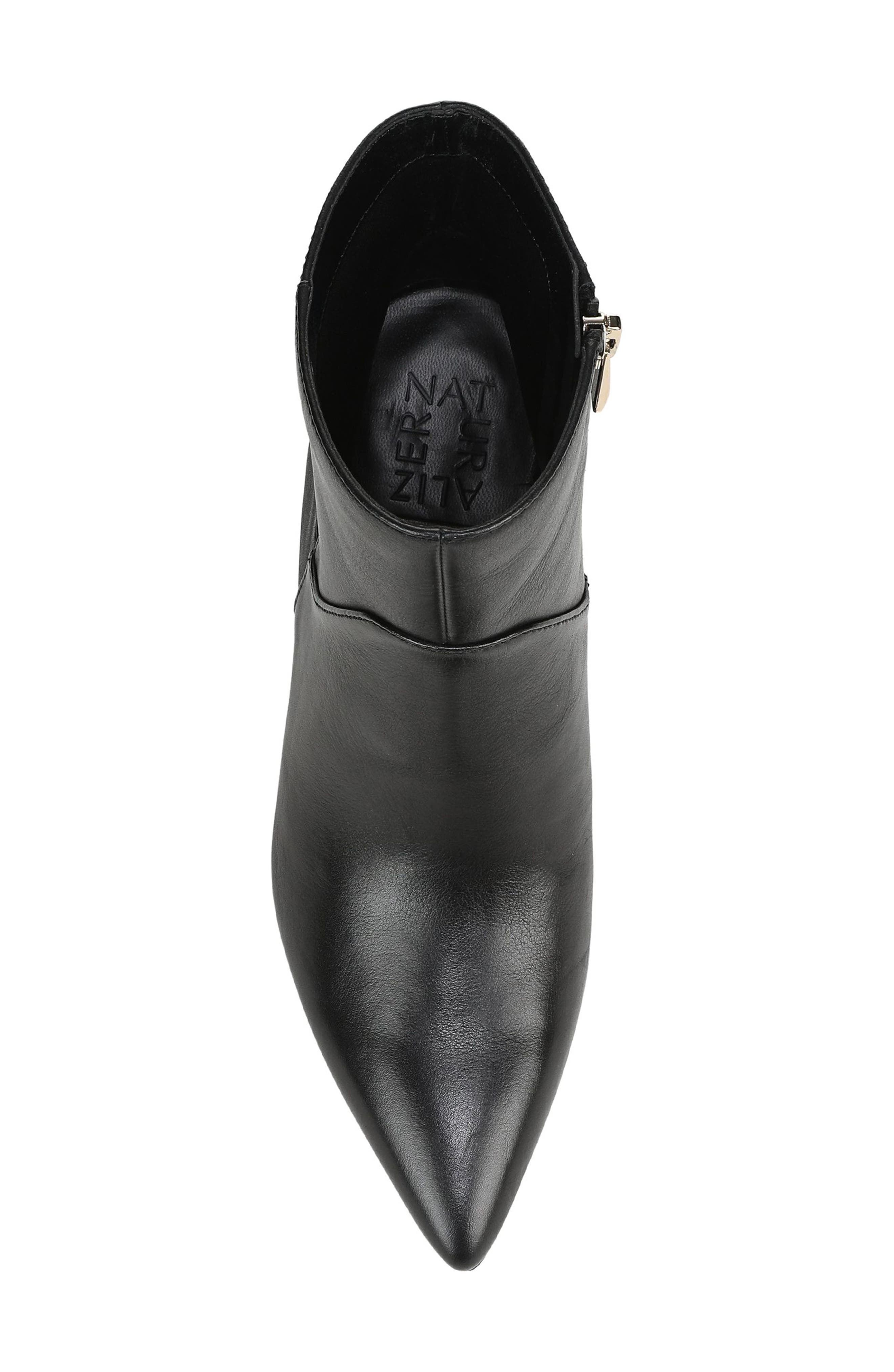 Mabel Bootie, Alternate, color, BLACK LEATHER