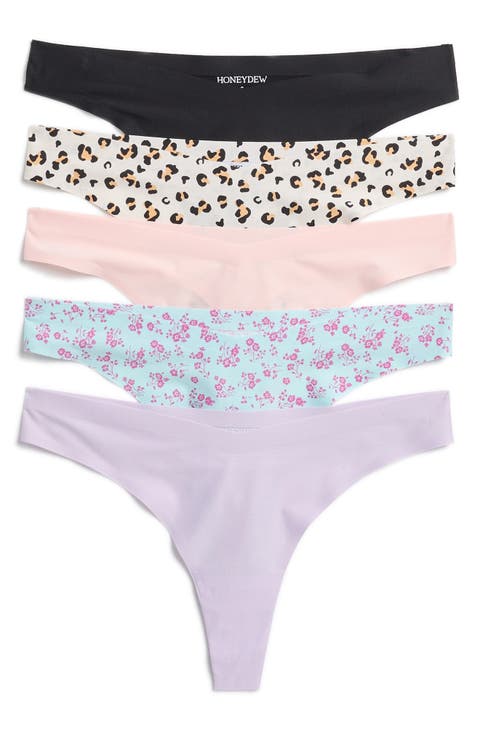 Assorted 5-Pack Thongs
