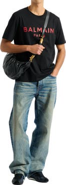 Balmain T-shirt with Balmain Paris print