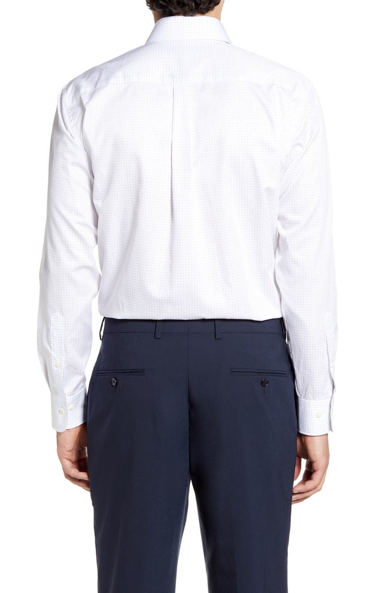 Peter Millar Donut Dot Regular Fit Button-Up Sport Shirt, Alternate, color,
