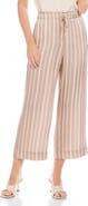 FIFTEEN TWENTY Tasha Stripe Crop Drawstring Pants