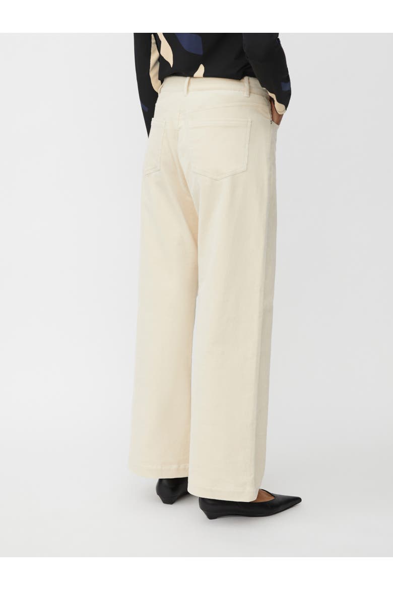 Wide Leg Velvet Pants, Alternate, color, Fog