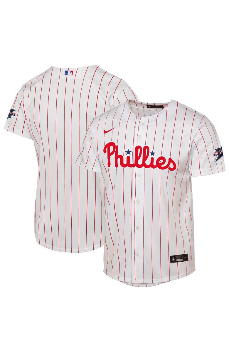 Nike Youth Nike  White Philadelphia Phillies 2025 MLB All-Star Game Home Replica Jersey, Alternate, color, 