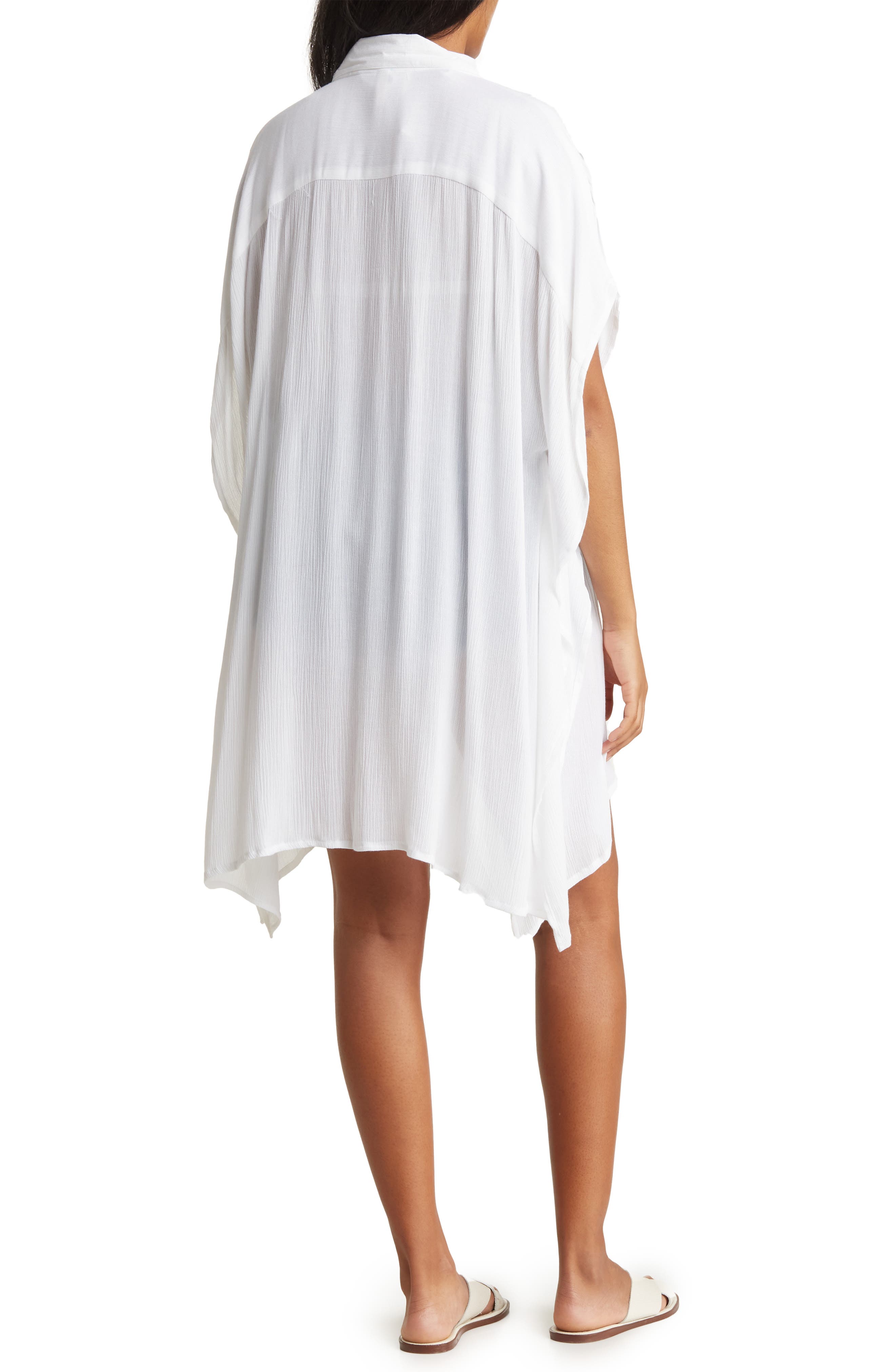 Sharkbite Button-Up Coverup - image 4