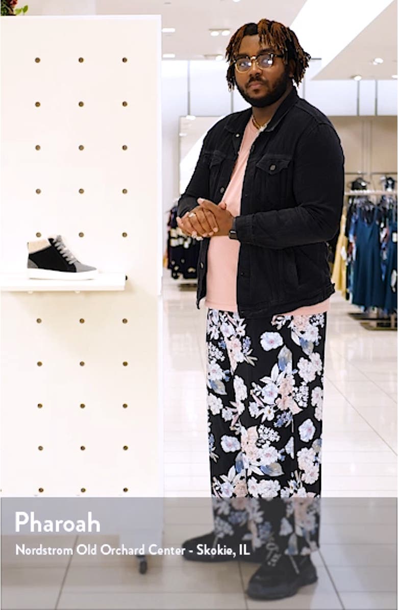 Gulia Waterproof Faux Fur Mid Sneaker, sales video thumbnail