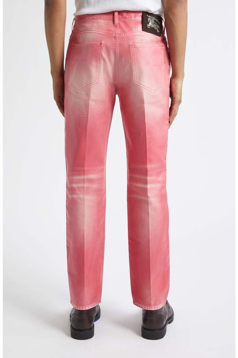 Randolph Coated Slim Fit Jeans, Alternate, color, CHERRY PINK