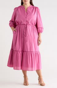 SUGARLIPS Harmy Long Sleeve Maxi Dress