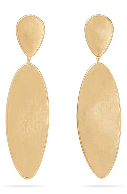 Lunaria Twist Drop Earrings