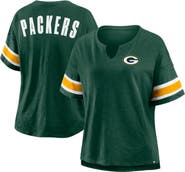 FANATICS Women's Fanatics Green Green Bay Packers Redzone Curl Route T-Shirt