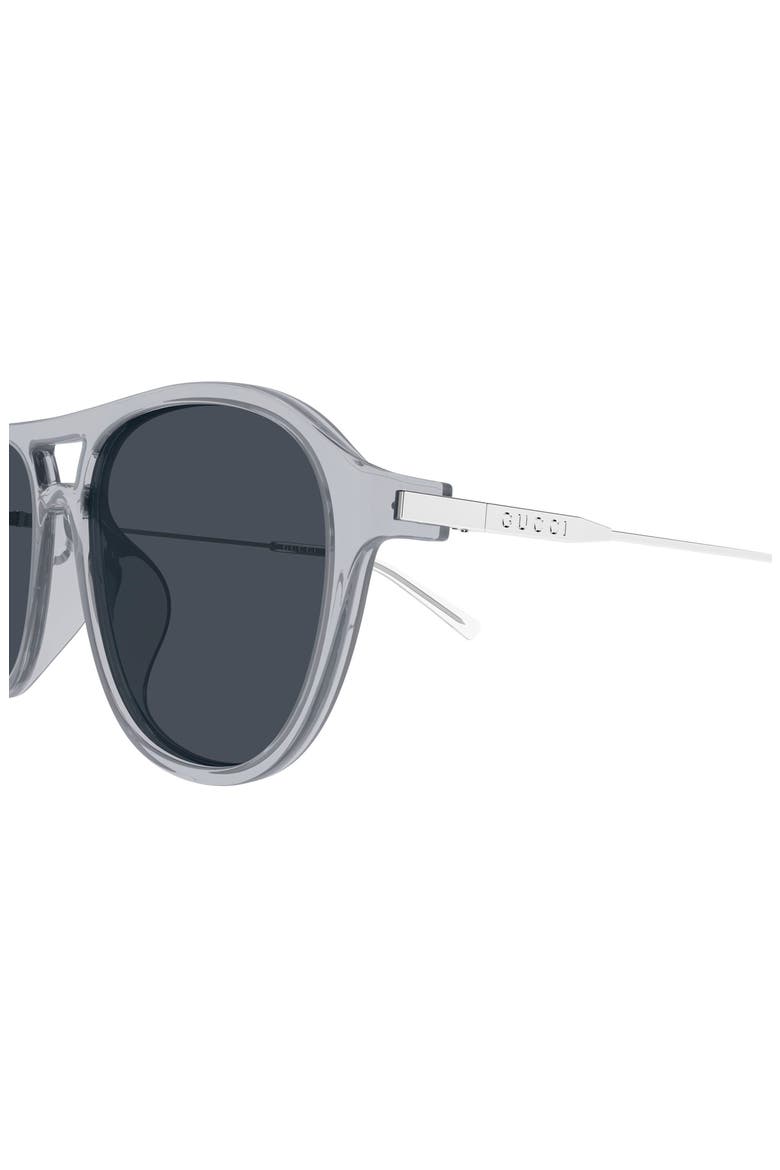 GG2254SK 57mm Polarized Gradient Navigator Sunglasses, Alternate, color, GREY