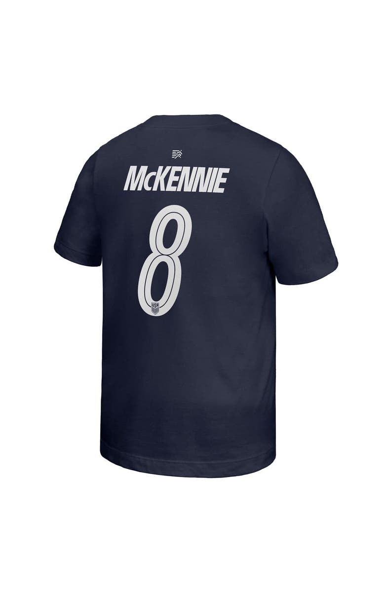 Nike Youth Nike Weston McKennie Navy USMNT Away Player Name & Number T-Shirt, Alternate, color, Navy