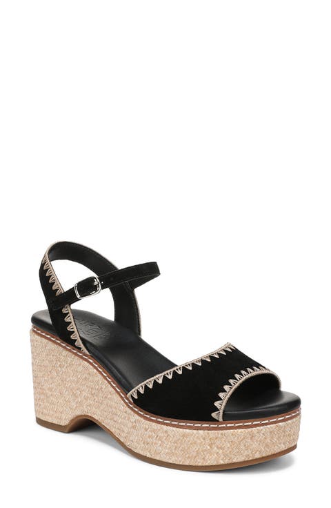 Della Platform Ankle Strap Sandal (Women)