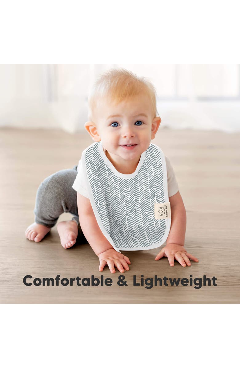 KeaBabies 8-Pack Coast Drool Bibs, Alternate, color, Nordic