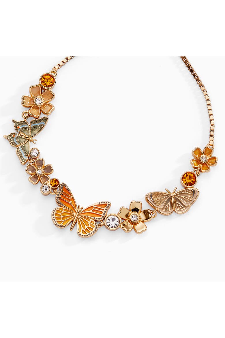 New York Botanical Garden® Butterfly Inline Bolo, Alternate, color, Gold