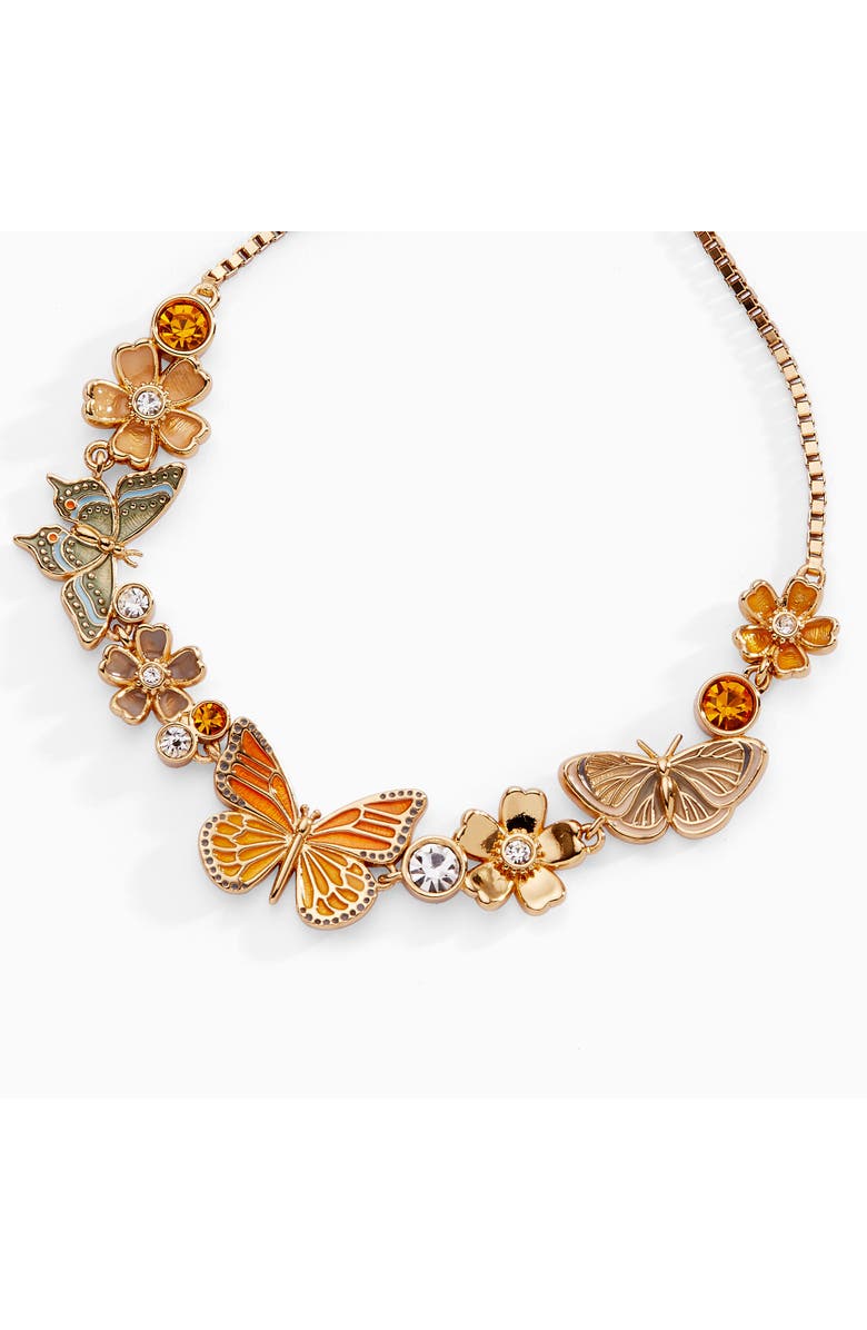 Alex and Ani New York Botanical Garden<sup>®</sup> Butterfly Inline Bolo, Alternate, color, Gold