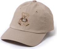 Sweet Wink Teddy Bear Patch Baseball Hat