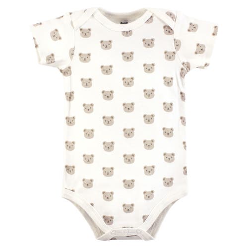 Hudson Baby Soft Cotton Bodysuit Triple Pack